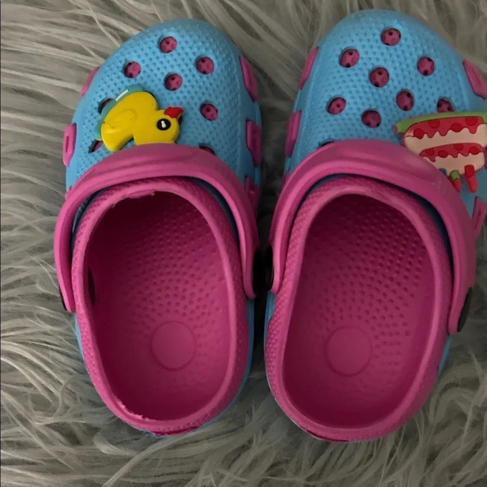Vibrant Kids' Water Shoes with Fun Charms
